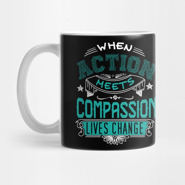 Action Meets Compassion by PixelDot Gra.FX Collection